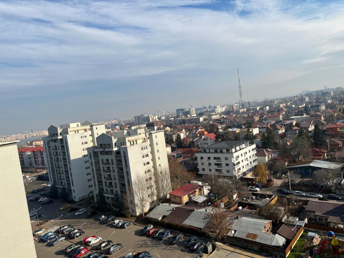 Fancy Penthouse Studio With Lakeview W10 ブカレスト エクステリア 写真
